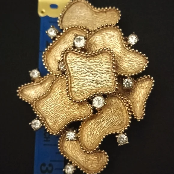 Abstract Brooch / Pendant By Ciner - Picture 3 of 7